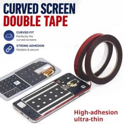 2MM Curved Screen Double-Sided Adhesive Repair 0.3mm Foam Mobile Phone LCD Computer Curved Screen Frame Sealing