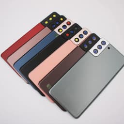 A+ Back Glass Battery Cover For Samsung Galaxy S21 Plus S21+ 5G SM-G996B Rear Door Housing Case Repair Replacement Parts & Glue