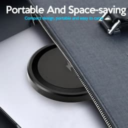 Mini Magnetic Wireless Charger Pad For Magsafe iPhone 17 16 15 14 13 12 Pro Max for Samsung S25 Magnet Fast Charging Phone Stand