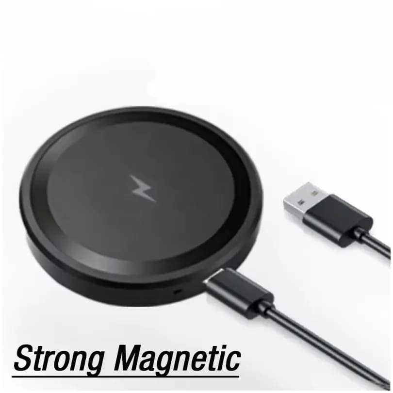 Mini Magnetic Wireless Charger Pad For Magsafe iPhone 17 16 15 14 13 12 Pro Max for Samsung S25 Magnet Fast Charging Phone Stand