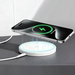 Mini Magnetic Wireless Charger Pad For Magsafe iPhone 17 16 15 14 13 12 Pro Max for Samsung S25 Magnet Fast Charging Phone Stand