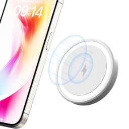 Mini Magnetic Wireless Charger Pad For Magsafe iPhone 17 16 15 14 13 12 Pro Max for Samsung S25 Magnet Fast Charging Phone Stand