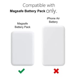 3Pcs Silicone Case Compatible with Magsafe Battery Case, Magsafe Battery Case Cover, Scratch-Resistant, Anti-Spillage, Anti-Drop