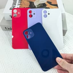 Back Cover For iPhone 12 Glass Battery Cover Door Housing Replacement Part for iPhone 12 Battery Back Cover