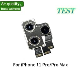 Fully Tested Rear Back Camera Module With Flex Cable For iPhone 11 12 13 14 15 16 17 Pro Max 12 13 Mini Replacement Repair Part