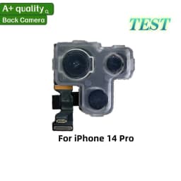 Fully Tested Rear Back Camera Module With Flex Cable For iPhone 11 12 13 14 15 16 17 Pro Max 12 13 Mini Replacement Repair Part