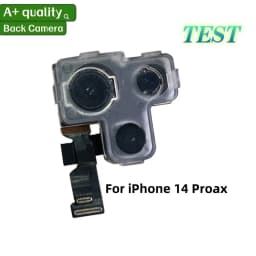 Fully Tested Rear Back Camera Module With Flex Cable For iPhone 11 12 13 14 15 16 17 Pro Max 12 13 Mini Replacement Repair Part