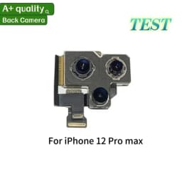 Fully Tested Rear Back Camera Module With Flex Cable For iPhone 11 12 13 14 15 16 17 Pro Max 12 13 Mini Replacement Repair Part
