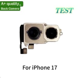 Fully Tested Rear Back Camera Module With Flex Cable For iPhone 11 12 13 14 15 16 17 Pro Max 12 13 Mini Replacement Repair Part