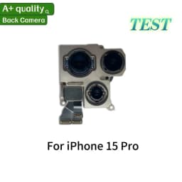 Fully Tested Rear Back Camera Module With Flex Cable For iPhone 11 12 13 14 15 16 17 Pro Max 12 13 Mini Replacement Repair Part