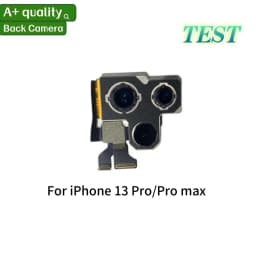 Fully Tested Rear Back Camera Module With Flex Cable For iPhone 11 12 13 14 15 16 17 Pro Max 12 13 Mini Replacement Repair Part