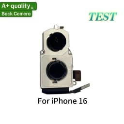 Fully Tested Rear Back Camera Module With Flex Cable For iPhone 11 12 13 14 15 16 17 Pro Max 12 13 Mini Replacement Repair Part