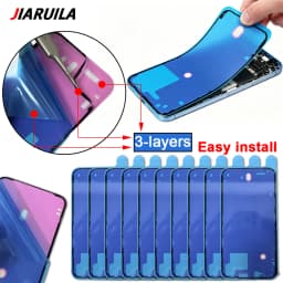 1Pcs，Back Cover Glass Housing Waterproof Seal Sticker For iPhone 14 Plus 15 16 Pro Max 17 Air Phone Repair Tape Parts