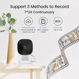 New 4K Mini Security Camera Night Vision WiFi Surveillance Waterproof Motion Detection Monitor For Home Outdoor Garden Security