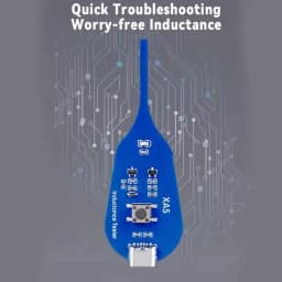 Phone/PC Mini Inductor Tester Type-C Powered High Precision Mainboard Coil Testing Tool with LED Indicator PCB Repair Tools
