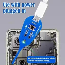 Phone/PC Mini Inductor Tester Type-C Powered High Precision Mainboard Coil Testing Tool with LED Indicator PCB Repair Tools