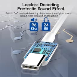 3pcs Original Headphone Adaptador For iPhone 17 16 15 14 13 12 11 Pro Aux Audio Splitter L To 3.5mm Adapter Earphone Jack Cable