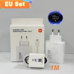 Original Xiaomi Charger 120W 100W Fast Turbo Charge Adapter Xiaomi 18 17 17T 15 14 13 12 14T 13T 12S Pro POCO F9 Ultra F7 Redmi