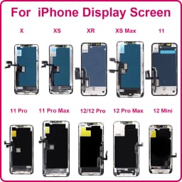 INCELL For iPhone X XR XS Max Incell For 11 12 13 Pro Max 13 Mini 14 Plus 15 LCD Display Screen With 3D Touch Digitizer Assembly