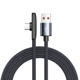 90 Degree USB Type C Cable 100W Quick Charging Data Transfer Cables Portable Right Angle USB-C Wire for IPhone Samsung Xiaomi