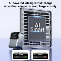 140W Smart Full Charge Self-Cut Adapter Digital Display Universal Auto Disconnect for Night Charging Prevention Separator