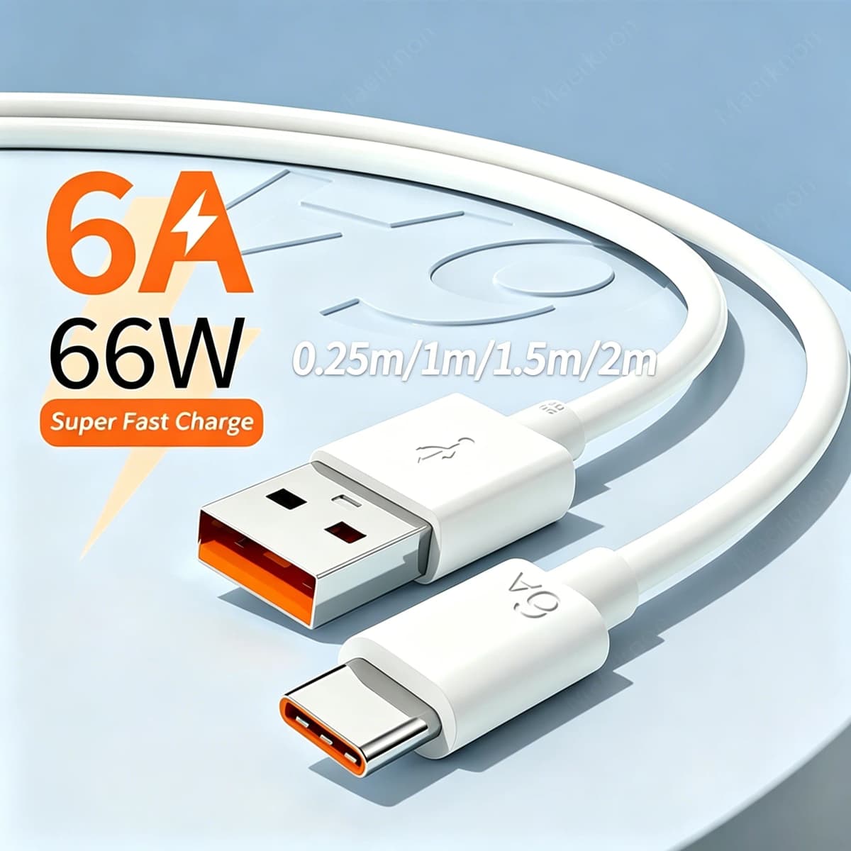 67W USB A Charging Cable,USB to Type C Quick Charge 3.0,for Fast and Safe Charging,Mobile Phone Charging Cable,For Huawei Xiaomi