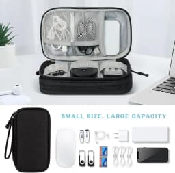 Travel Cable Bag Portable Digital Storage Pouch Charger Data Cable USB Bag Organizer Waterproof Electronic Accessory Storage Bag