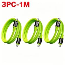 NNBILI 3Pcs USB C to Type C Cable Fast Charging Phone Charger Data Cord For iPhone Xiaomi Huawei USBC Quick Charge Wire 1/1.5/2M