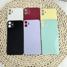 New High Quality Back Glass For Apple iPhone 11 Battery Cover Rear Door Housing Case Panel Repair Replacement Parts For Iphone11