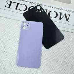 New High Quality Back Glass For Apple iPhone 11 Battery Cover Rear Door Housing Case Panel Repair Replacement Parts For Iphone11