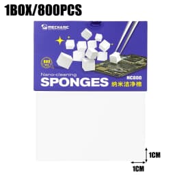 800/500Pcs NC800 Nano Cleaning Sponge For Cleaning Motherboard Screen Camera PCB Soldering Flux Solder Oil Repair Cleaner Tool