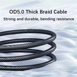 NNBILI 120W C-C and A-C Cable Phone Super Fast Charging Cable With LED Display Data Cord Not for iPhone Xiaomi Samsung