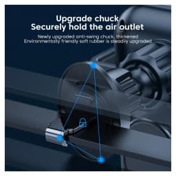 LED Wireless Charger Magnetic Car Phone Holder for iPhone 17-13 Pro Max 12 Phone Accessories 30W Fast Charging Induction Adapter