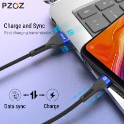 PZOZ Micro USB Cord Cable Fast Charging Data 2M 3M For Samsung S7 Xiaomi Redmi Note 5 Pro Android Mobile Phone Cable Micro USB