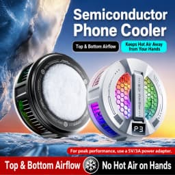 NEW TL181 Pro Mobile Cooler 10W Magnetic/Back-clip Ice Cooling Radiator Digital Display RGB Light Gaming Temperature Control