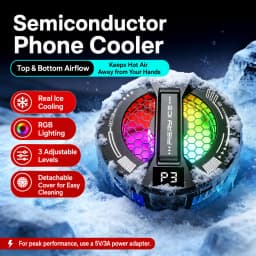 NEW TL181 Pro Mobile Cooler 10W Magnetic/Back-clip Ice Cooling Radiator Digital Display RGB Light Gaming Temperature Control