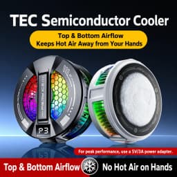 NEW TL181 Pro Mobile Cooler 10W Magnetic/Back-clip Ice Cooling Radiator Digital Display RGB Light Gaming Temperature Control