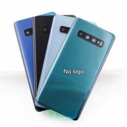For Samsung S10 S10+ G975 G970 Battery Glass Back Cover Housing Rear Door Case Panel Parts with Camera Lens