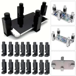 4/16Pcs Universal Screen Clip Fixture Tools Phone Screen Repair Kit Mobile Phone Repair Support Maintenance Tool Pack Alloy Clip
