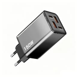 Lenovo 150W Gradient Charging Head Fast Charging Dual USB+Dual Type-C Multi Port for Apple Huawei Samsung Phone Charger
