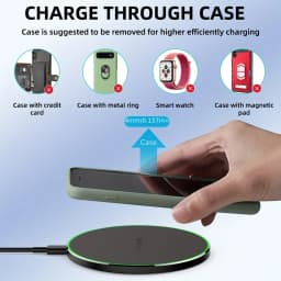 30W Wireless Charger for IPhone17 16 15 14 13 12 X XR XS Max 8 for Samsung S24 S23 S22 S10 S20 Note10 20 Xiaomi Huawei Phone