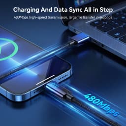 NNBILI USB to Type C Cable 100W Fast Charging Charger USB C to Type C Display Cable For iPhone Xiaomi Huawei Macbook Honor 1m 2m