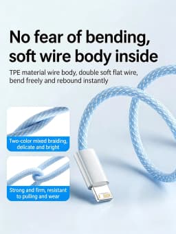 3PCS PD 30W USB Cable For iPhone 14 13 12 11 Pro Max 7 8 14 Plus XS XR Fast Charging USB C Cable Charger Date Wire Accessories