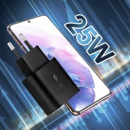 Samsung 25W EU Charger Original Super Fast Charger Type C Adpater Galaxy A17 A55 A35 A25 A15 S26 S25 S24 S23 S22 S21 Z Fold 8 7