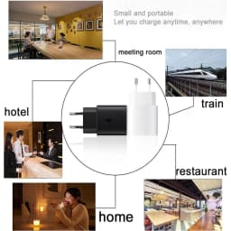 Samsung 25W EU Charger Original Super Fast Charger Type C Adpater Galaxy A17 A55 A35 A25 A15 S26 S25 S24 S23 S22 S21 Z Fold 8 7