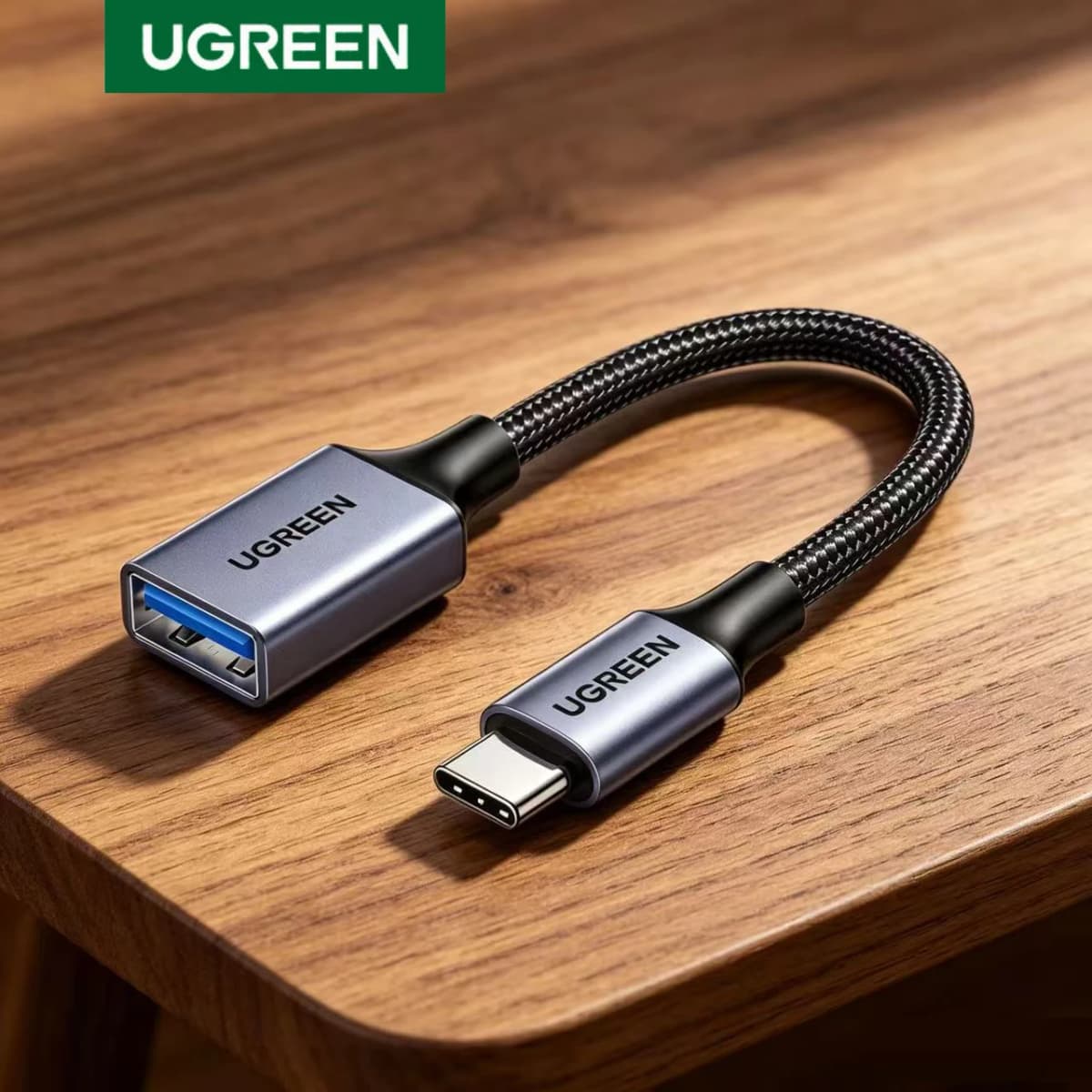 UGREEN Type C To USB3.2 Cable OTG Adapter Universal For APPLE 17 Mobile Phone Tablet Notebook USB C Converter U-disk Car Braided