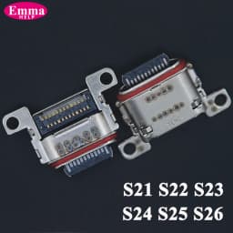 10pcs Micro USB Connector Mobile Charging Port For Samsung S21 S22 S23 S24 S26 Ultra S25 Plus A33 A34 A35 A52 A53 A54 A55 A56