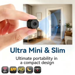 Wireless Camera 4K Surveillance Security Mini Video Cam Night Vision Motion Detect Camcorder Mini Cam Monitor Smart Home