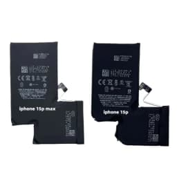 4441mAh Mobile Phone Battery for iPhone 15 PRO MAX A3121, 3290mAh for iPhone 15 Pro A3011 Battery (American Edition) Bateria