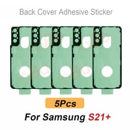 5Pcs Back Cover Adhesive Waterproof Seal Sticker for Samsung S20 S21 FE S22 Plus Ultra Series Rear Housing Glue Repair Sticker